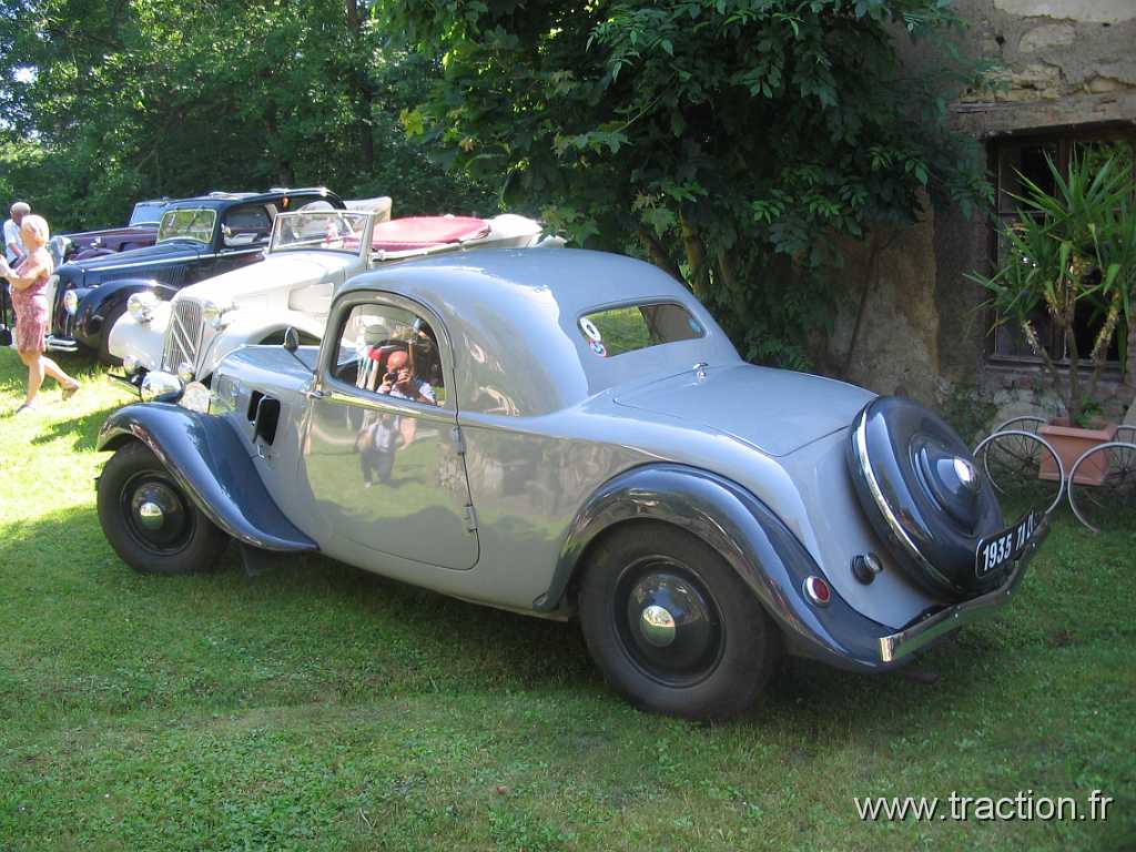 IMG_4424.JPG - 2012/06/16 - 21ème Rallye des Traction CCCS - Moulin de Bas-Walheim -Traction 7A coupé ou Faux Cabriolet de 1935