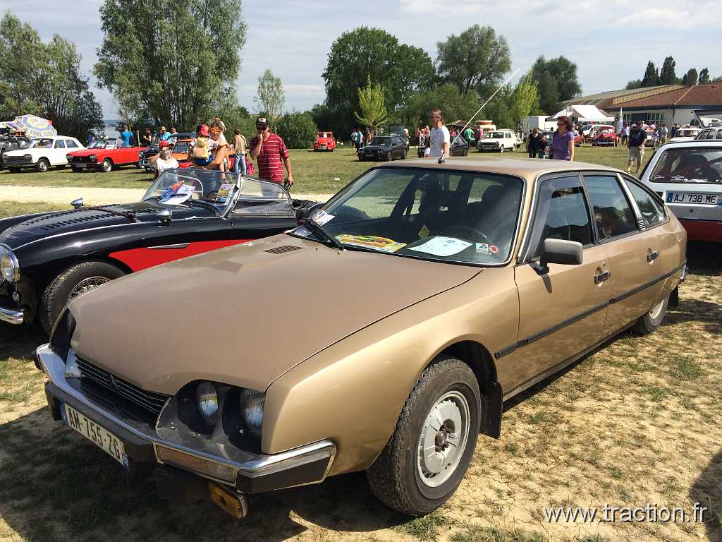 IMG_5974.JPG - Retro'meuse Auto à Madine, le 13 et 14 Juin 2015, la Citroën CX GTI de Bernard