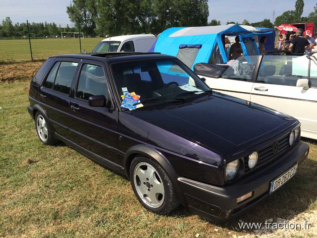 IMG_6039.JPG - Retro'meuse Auto à Madine, le 13 et 14 Juin 2015, Volkswagen Golf série II