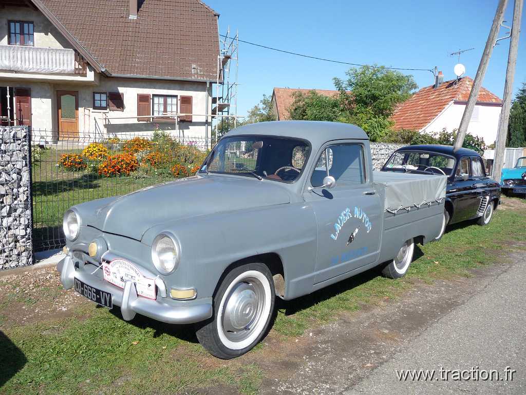 2015_Rustenhart_II_146.JPG - 35ème Randonnée Internationale des Vendanges à Rustenhart, Simca Aronde pick-up